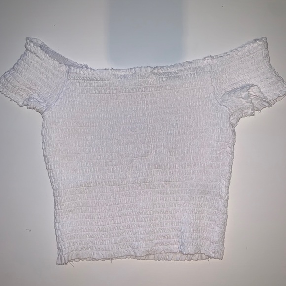2 for $20 White Crop Top - Picture 2 of 5